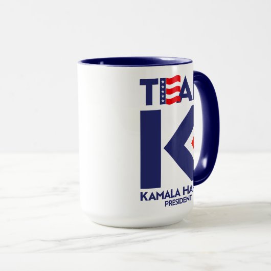 TeamK-Kamala Harris Mok (Voorkant rechts)