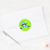 Teamkikker - sticker (Envelop)