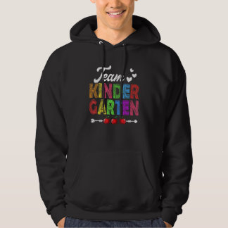 Teamkinderen gaan terug naar school eerste dag van hoodie