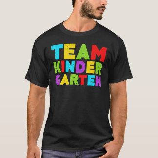 Teamkinderen naar school t-shirt