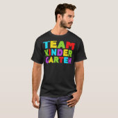 Teamkinderen naar school t-shirt (Voorkant volledig)