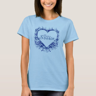 teamkoekje (blauw hart) t-shirt