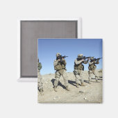 Teamleden van het team voor militaire transacties magneet (Voorkant / Achterkant)