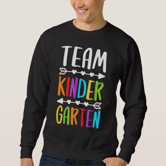 Teamleerling Kindertuin Terug naar school Trui (Voorkant)
