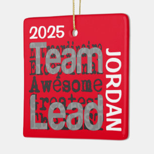 Teamleider Buitengewoon CUSTOM Keramisch Ornament