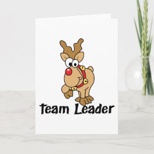 Teamleider Feestdagen Kaart
