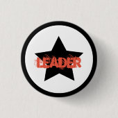 Teamleider Star Button Pin (Voorkant)