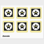Teamleider Star Funky Sticker (Vel)
