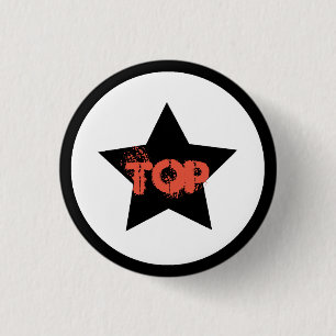 Teamleider Top Star Button Pin