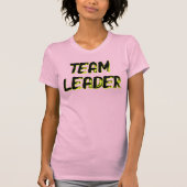 TEAMLEIDER - (voor- EN achterkant) T-shirt (Voorkant)