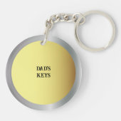 Teamlid Award, "Roedellid" Sleutelhanger (Achterkant)