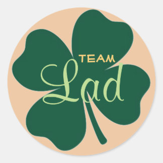 teamlid ronde sticker