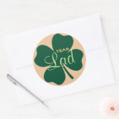 teamlid ronde sticker (Envelop)