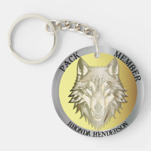 Teamlidprijs, "Pack Member" Sleutelhanger