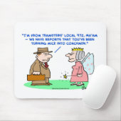 teammannen muizen coachmen runderpoester muismat (Met muis)