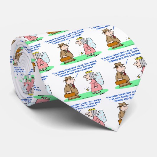 teammannen muizen coachmen runderpoester stropdas (Opgerold)