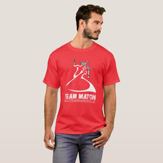 Teammatch - Naperville! T-shirt (Voorkant volledig)