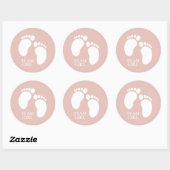 Teammeisje Gendergelijkheid onthullen trieste game Ronde Sticker (Vel)