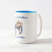 #TeamMila Tweekleurige Koffiemok (Voorkant rechts)