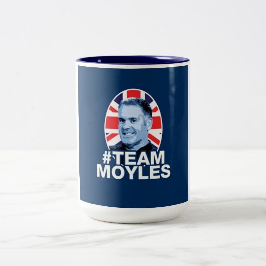 #TEAMMOYLES Coffee Mok Blue (Center)