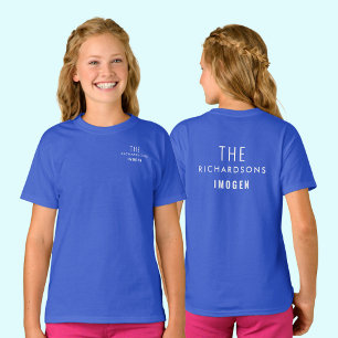 Teamnaam Familie Sport Party SpelletjesSlijtage T-shirt