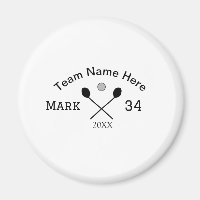 Teamnaam hier voeg naam toe nummer bal paddle golf