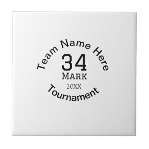 Teamnaam hier voeg naam toernooi jaar tekst toe tegeltje