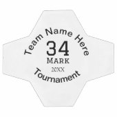 Teamnaam hier voeg naam toernooi jaar tekst toe voetbal (Enkel)