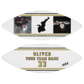 Teamnaam Speler Nummer 2 Foto American Football (Panelen)