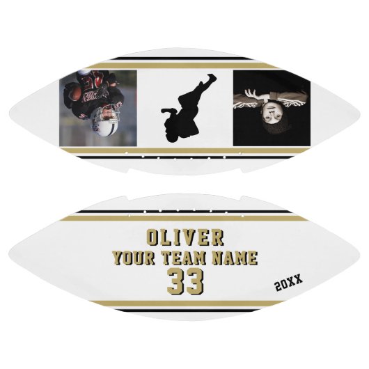 Teamnaam Speler Nummer 2 Foto American Football (Panelen)