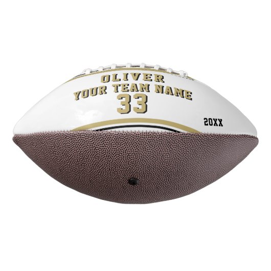 Teamnaam Speler Nummer 2 Foto American Football (Gedraaid 270)