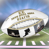 Teamnaam Speler Nummer 2 Foto American Football