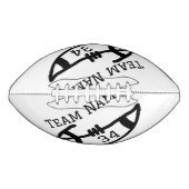 Teamnaam Speler toevoegen Naam Datum Sport mannen American Football (Voorkant)