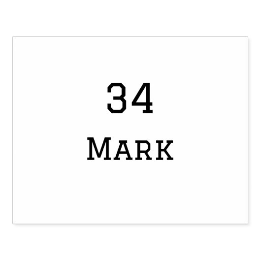 Teamnaam Speler toevoegen Naam Datum Sport mannen Rubberstempel (Afrduk)