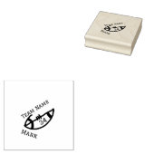 Teamnaam Speler toevoegen Naam Datum Sport mannen Rubberstempel (Gestempeld)