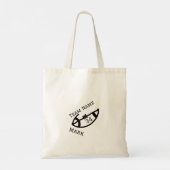 Teamnaam Speler toevoegen Naam Datum Sport mannen Tote Bag (Achterkant)