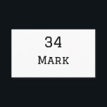 Teamnaam Speler toevoegen Naam Datum Sport mannen Visitekaartje<br><div class="desc">ontwerp</div>