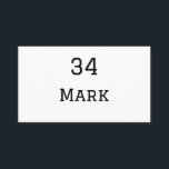 Teamnaam Speler toevoegen Naam Datum Sport mannen Visitekaartje<br><div class="desc">ontwerp</div>