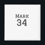 Teamnaam Speler toevoegen Naam Speler Datum Sport  Magneet<br><div class="desc">ontwerp</div>