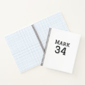 Teamnaam Speler toevoegen Naam Speler Datum Sport  Notitieboek (Binnen)