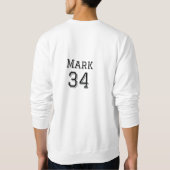 Teamnaam Speler toevoegen Naam Speler Datum Sport Trui (Achterkant)