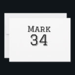 teamnaam voeg speler naam datum sport mannen vinta kaart<br><div class="desc">ontwerp</div>