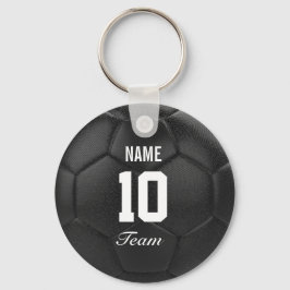 Teamnaam Voetbal Gepersonaliseerde naam Sleutelhanger