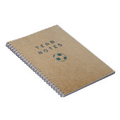 Teamnotities - Voetbal Notitieboek (Rechterzijde)