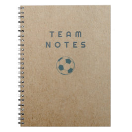 Teamnotities - Voetbal Notitieboek