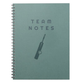 Teamnotities - voor cricketcoaches, spelers en fan notitieboek
