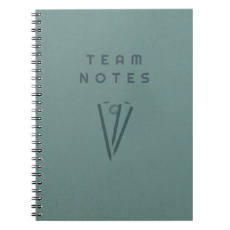 Teamnotities - voor cricketcoaches, spelers en fan notitieboek