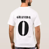 Teamonvruchtbaarheid - Gravida T-shirt (Achterkant)