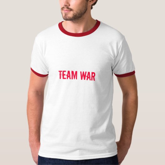 Teamoorlog T-shirt (Voorkant)