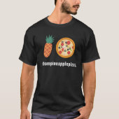 #TeamPineapplePizza T-shirt (Voorkant)